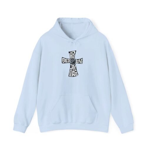 HOPE Faith Love Hoodie – Inspirational Religious Hoodie for Men & Women - Image 54