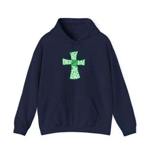 Hope Faith and Love Hoodie – Religious Apparel for Men & Women - Image 54