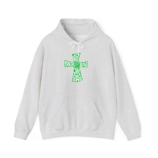 Hope Faith and Love Hoodie – Religious Apparel for Men & Women - Image 28