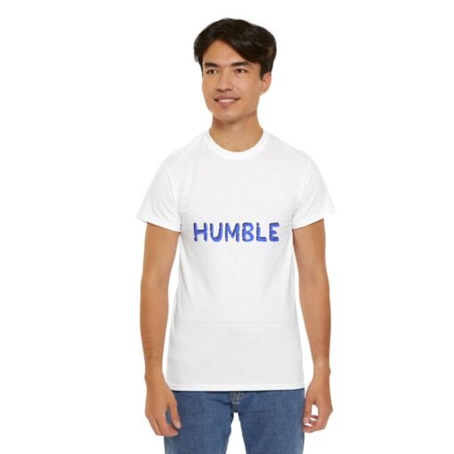 Humble Printed Tee - Unisex Heavy Cotton T-Shirt - Casual Wear - Image 21