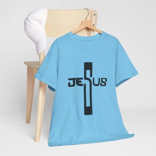 Jesus Printed Tee - Unisex Heavy Cotton T-Shirt - Casual Wear - Image 225