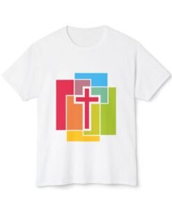 Bible Cross Christian T-Shirt Unisex Faith Tee