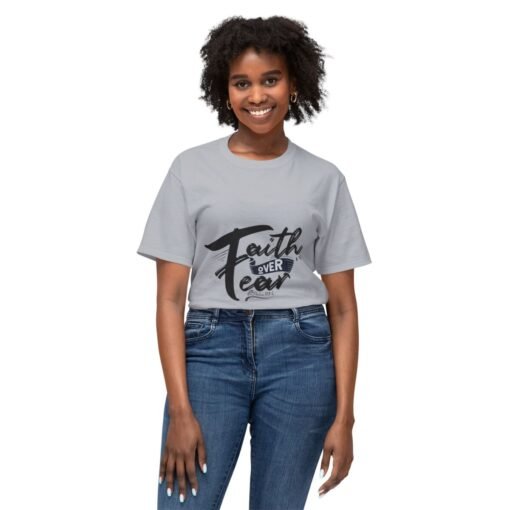 Faith Over Fear Unisex T-shirt, Christian Shirt, Religious Tees - Image 34