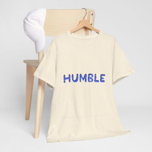 Humble Printed Tee - Unisex Heavy Cotton T-Shirt - Casual Wear - Image 225