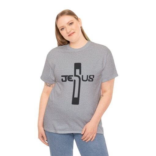 Jesus Printed Tee - Unisex Heavy Cotton T-Shirt - Casual Wear - Image 175