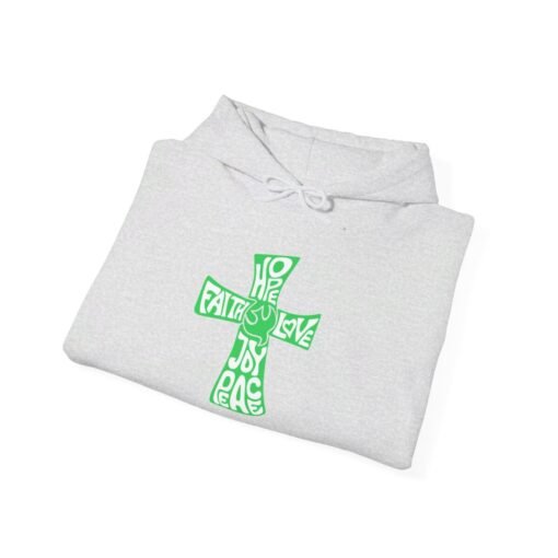 Hope Faith and Love Hoodie – Religious Apparel for Men & Women - Image 31