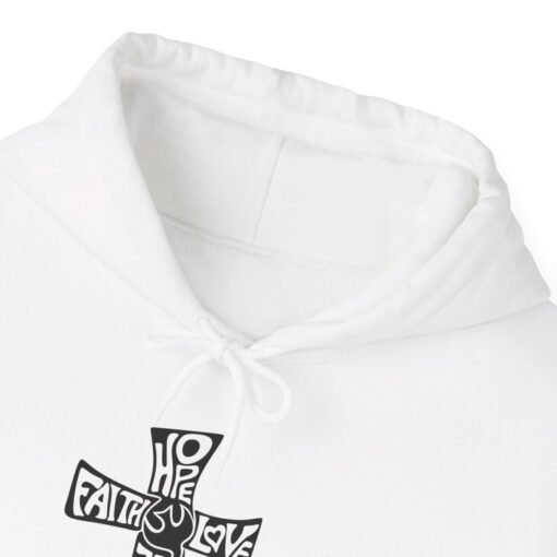 HOPE Faith Love Hoodie – Inspirational Religious Hoodie for Men & Women - Image 19