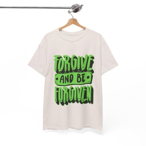 Forgive and Be Forgiven Printed Tee - Unisex Heavy Cotton T-Shirt - Casual Wear - Image 62