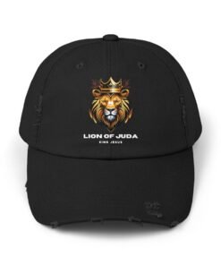 Lion of Juda Unisex Distressed Cap