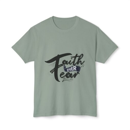 Faith Over Fear Unisex T-shirt, Christian Shirt, Religious Tees - Image 26