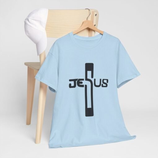 Jesus Printed Tee - Unisex Heavy Cotton T-Shirt - Casual Wear - Image 252