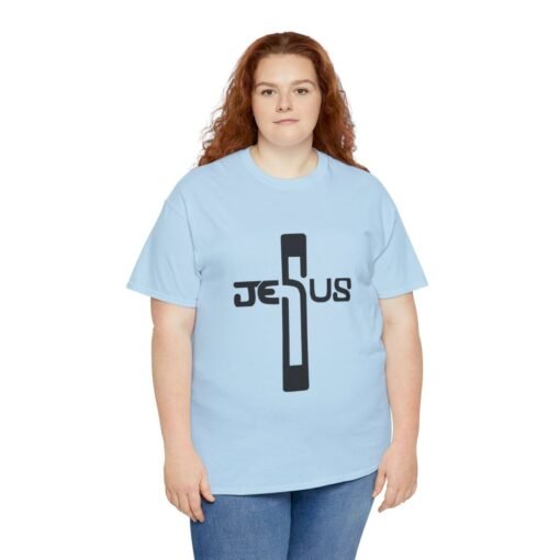 Jesus Printed Tee - Unisex Heavy Cotton T-Shirt - Casual Wear - Image 259