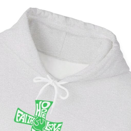 Hope Faith and Love Hoodie – Religious Apparel for Men & Women - Image 32