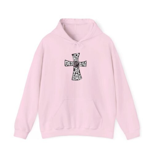 HOPE Faith Love Hoodie – Inspirational Religious Hoodie for Men & Women - Image 2