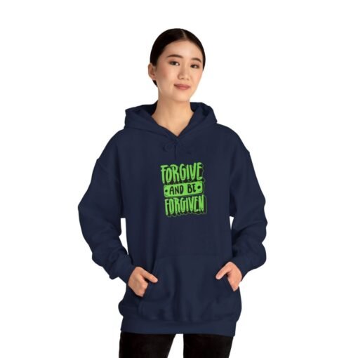 Forgive and Forgiven Printed Hoodie - Cozy Printed Hoodie - Unisex Heavy Blend Hooded Sweatshirt - Casual Wear - Image 72