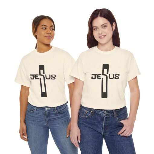 Jesus Printed Tee - Unisex Heavy Cotton T-Shirt - Casual Wear - Image 214