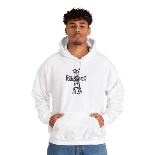 HOPE Faith Love Hoodie – Inspirational Religious Hoodie for Men & Women - Image 21