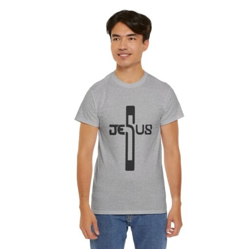 Jesus Printed Tee - Unisex Heavy Cotton T-Shirt - Casual Wear - Image 184