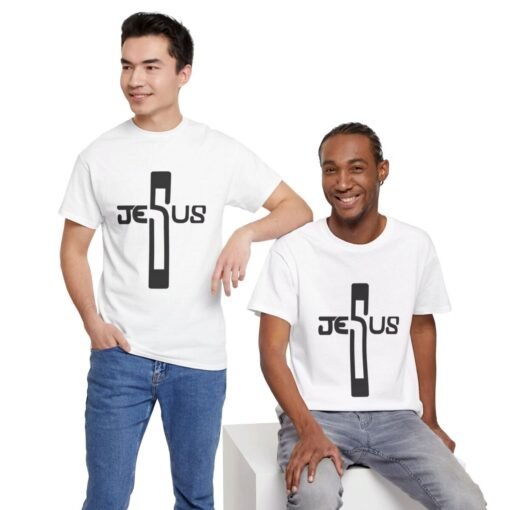 Jesus Printed Tee - Unisex Heavy Cotton T-Shirt - Casual Wear - Image 26