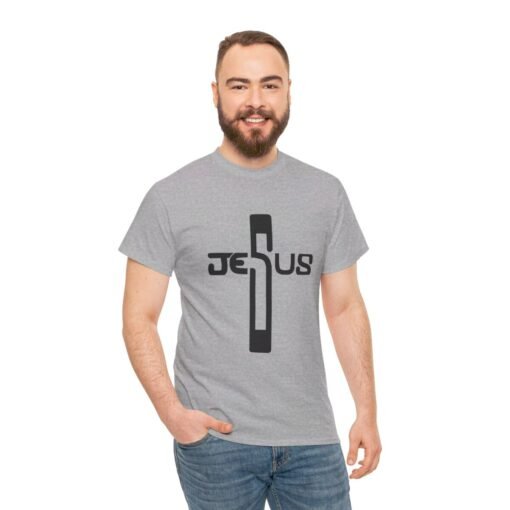 Jesus Printed Tee - Unisex Heavy Cotton T-Shirt - Casual Wear - Image 176