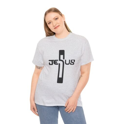 Jesus Printed Tee - Unisex Heavy Cotton T-Shirt - Casual Wear - Image 40