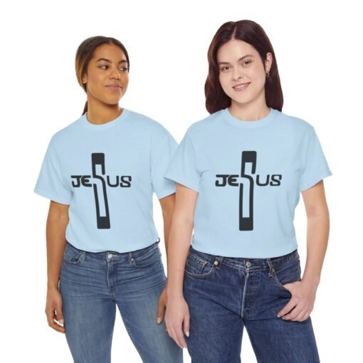 Jesus Printed Tee - Unisex Heavy Cotton T-Shirt - Casual Wear - Image 268