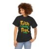 Faith Over Fear Printed Tee - Unisex Heavy Cotton T-Shirt - Casual Wear - Image 66
