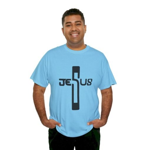 Jesus Printed Tee - Unisex Heavy Cotton T-Shirt - Casual Wear - Image 234