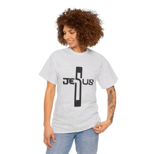 Jesus Printed Tee - Unisex Heavy Cotton T-Shirt - Casual Wear - Image 39