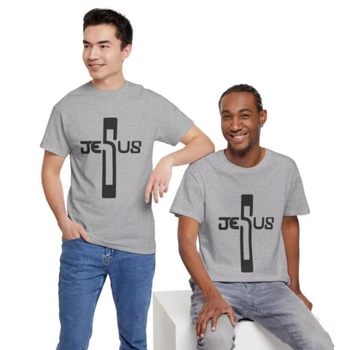 Jesus Printed Tee - Unisex Heavy Cotton T-Shirt - Casual Wear - Image 188