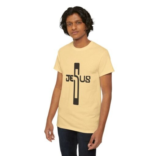 Jesus Printed Tee - Unisex Heavy Cotton T-Shirt - Casual Wear - Image 155