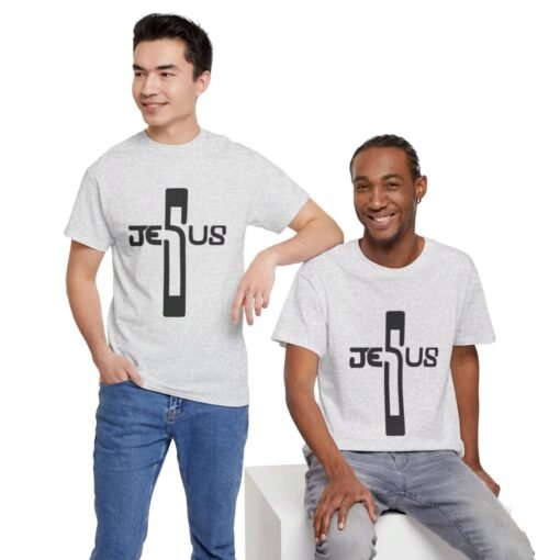 Jesus Printed Tee - Unisex Heavy Cotton T-Shirt - Casual Wear - Image 80