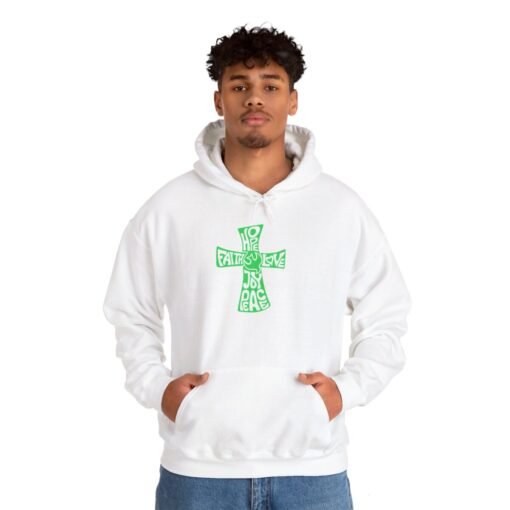 Hope Faith and Love Hoodie – Religious Apparel for Men & Women - Image 21