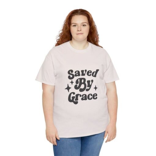 Saved By Grace Christian T-Shirt for Men & Women - Image 151