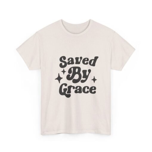 Saved By Grace Christian T-Shirt for Men & Women - Image 139