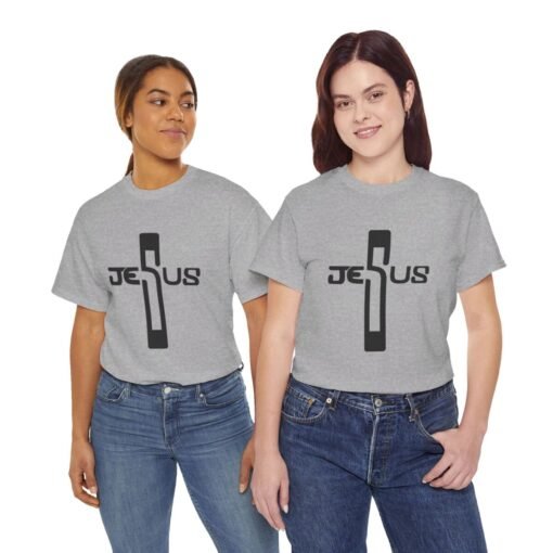 Jesus Printed Tee - Unisex Heavy Cotton T-Shirt - Casual Wear - Image 187