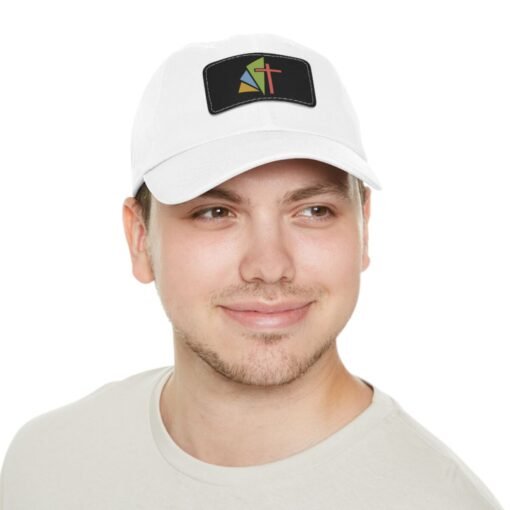 Dad Hat with Leather Patch (Rectangle) - Image 19