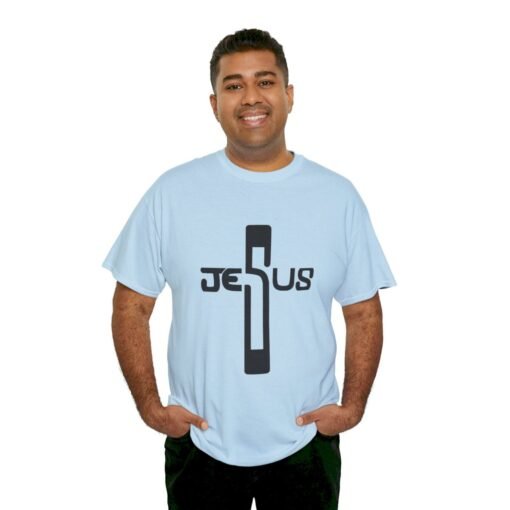 Jesus Printed Tee - Unisex Heavy Cotton T-Shirt - Casual Wear - Image 261