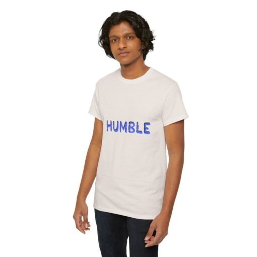 Humble Printed Tee - Unisex Heavy Cotton T-Shirt - Casual Wear - Image 127