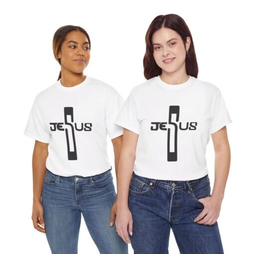 Jesus Printed Tee - Unisex Heavy Cotton T-Shirt - Casual Wear - Image 25