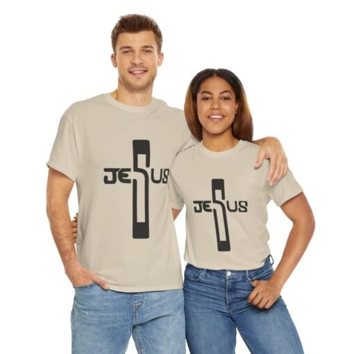 Jesus Printed Tee - Unisex Heavy Cotton T-Shirt - Casual Wear - Image 105