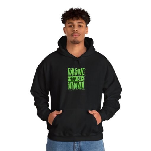 Forgive and Forgiven Printed Hoodie - Cozy Printed Hoodie - Unisex Heavy Blend Hooded Sweatshirt - Casual Wear - Image 47