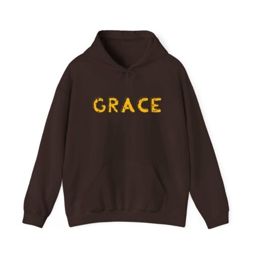 Grace Hoodie – Christian Unisex Hoodie | Faith-Based Comfort Wear - Image 2