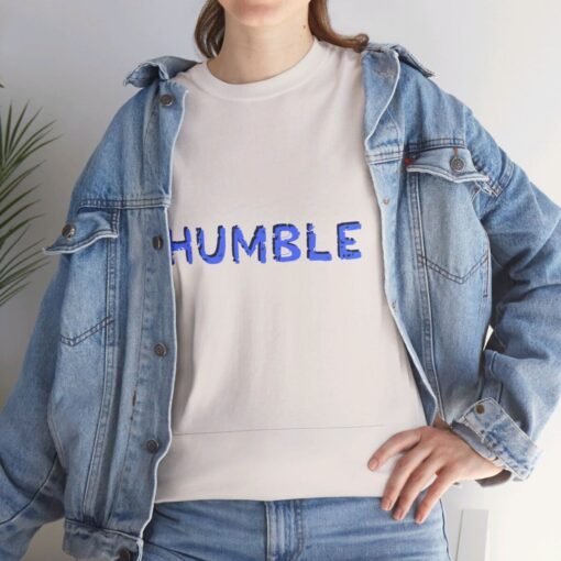 Humble Printed Tee - Unisex Heavy Cotton T-Shirt - Casual Wear - Image 131