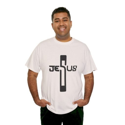 Jesus Printed Tee - Unisex Heavy Cotton T-Shirt - Casual Wear - Image 126