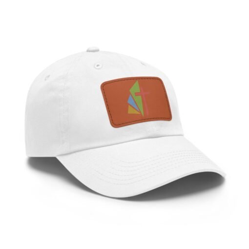 Dad Hat with Leather Patch (Rectangle) - Image 10