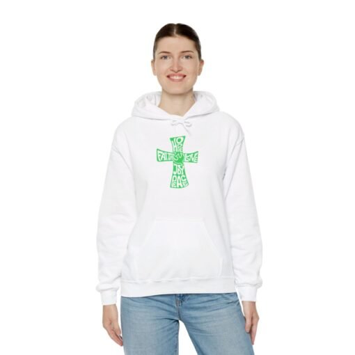Hope Faith and Love Hoodie – Religious Apparel for Men & Women - Image 22