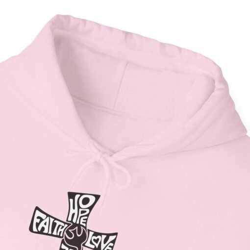 HOPE Faith Love Hoodie – Inspirational Religious Hoodie for Men & Women - Image 6