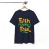 Faith Over Fear Printed Tee - Unisex Heavy Cotton T-Shirt - Casual Wear - Image 8