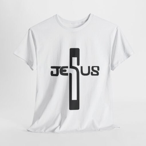 Jesus Printed Tee - Unisex Heavy Cotton T-Shirt - Casual Wear - Image 7